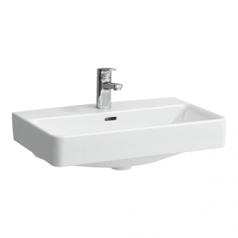 Praustuvas Laufen PRO S Compact 600x380x175 mm, be perlajos, 1 anga maišytuvui 